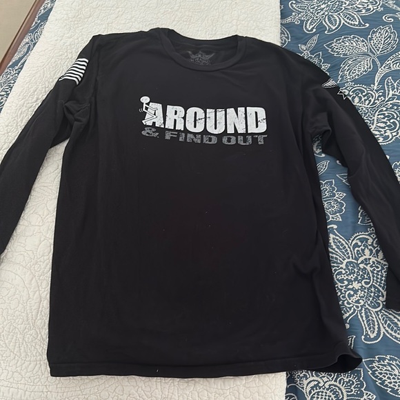 F*CK AROUND AND FIND OUT SHIRT - SIZE LARGE - Picture 5 of 9
